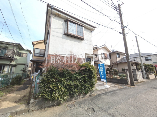 現地写真（現状：古屋あり）　【富士見市関沢３丁目】