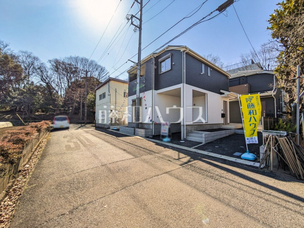 接道状況および現場風景　【東久留米市滝山２丁目】