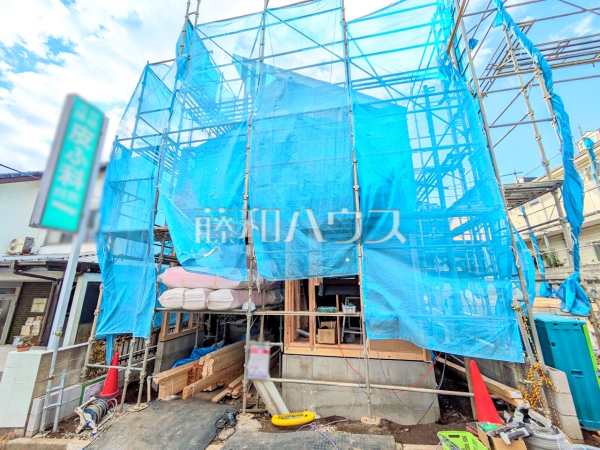 ≪2号棟　外観≫リビングにはうれしい床暖房完備で家族の集まる空間を暖めます☆【府中市分梅町１丁目】