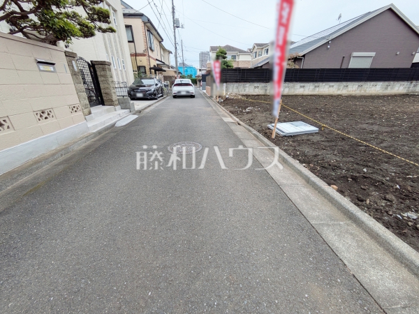 接道状況および現場風景　【練馬区高野台３丁目】