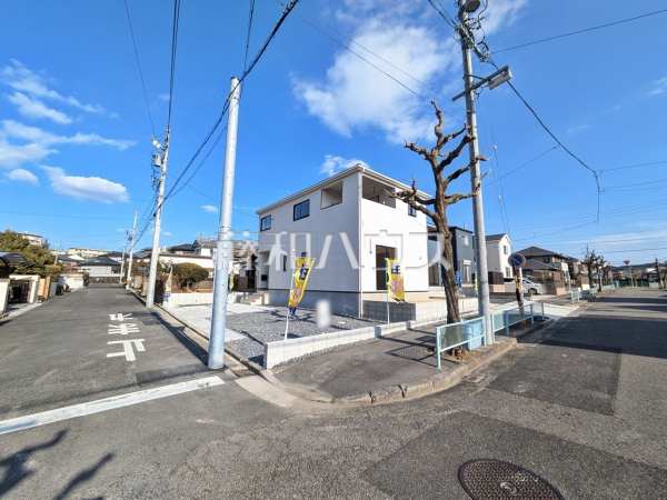 接道状況および現場風景　【春日井市岩成台９丁目】
