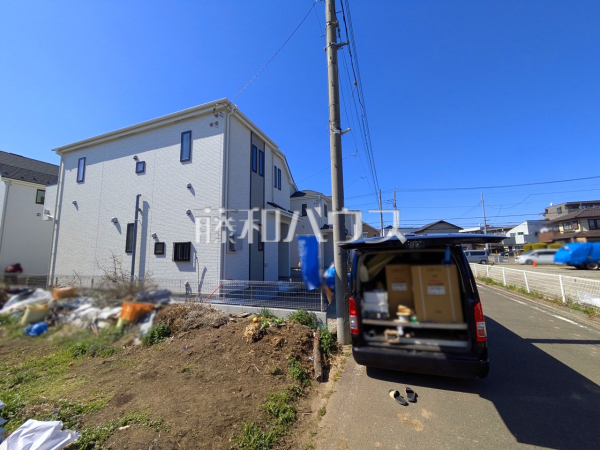 接道状況および現場風景　【府中市住吉町３丁目】
