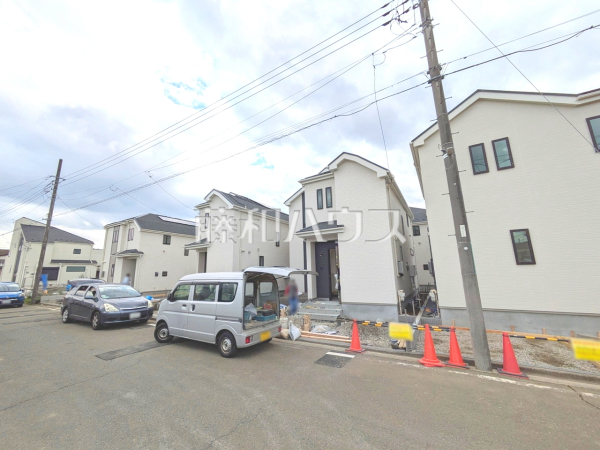 接道状況および現場風景　【府中市住吉町３丁目】