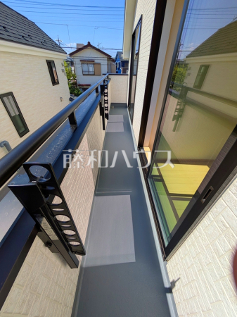 B号棟　バルコニー　【府中市住吉町３丁目】