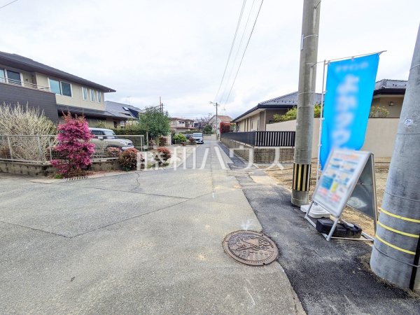 接道状況および現場風景　【福岡市東区三苫１丁目】