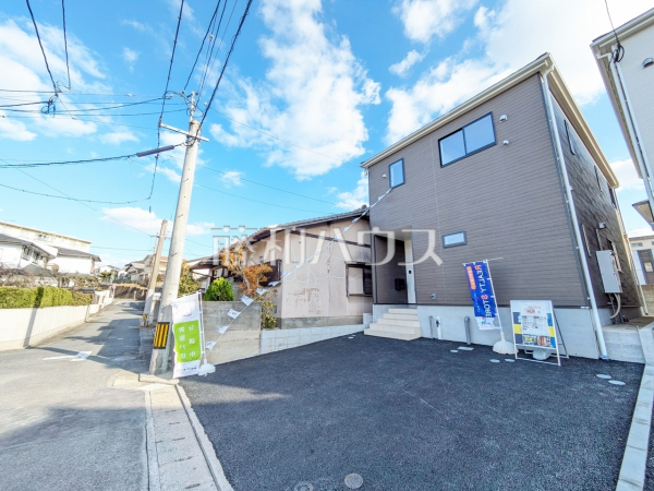 2号棟　接道状況および現場風景　【福岡市南区西長住１丁目】