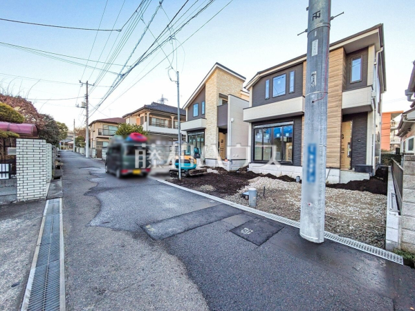 接道状況および現場風景　【八王子市富士見町】