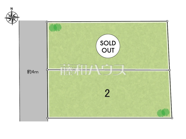 全体区画図　【八王子市富士見町】 物件の事、諸費用の事など、小さな疑問もお気軽にご連絡・ご相談下さい。 