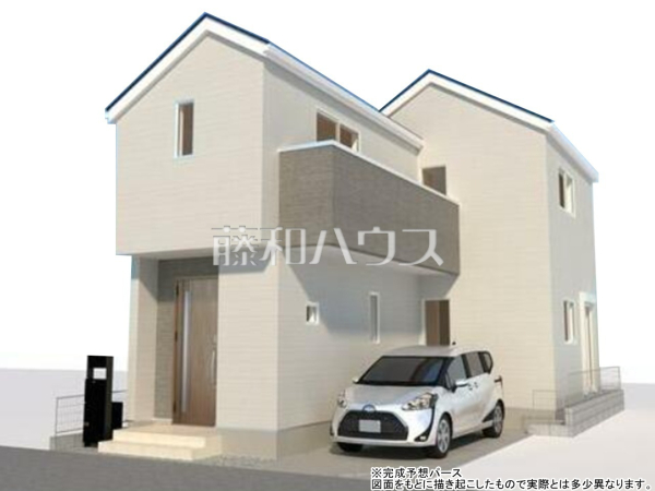 練馬区平和台3丁目　全3棟　新築分譲住宅物件画像