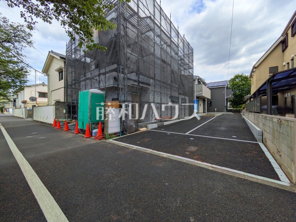 接道状況および現場風景　【武蔵野市八幡町１丁目】