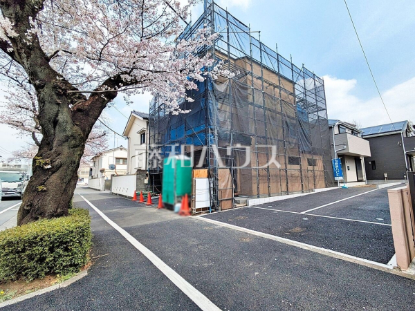 接道状況および現場風景　【武蔵野市八幡町１丁目】