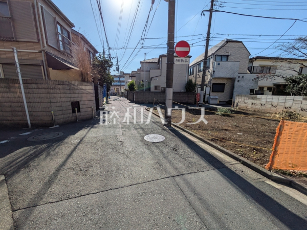 接道状況および現場風景　【杉並区阿佐谷北３丁目】
