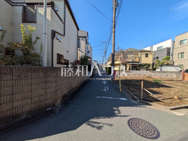 接道状況および現場風景　【杉並区阿佐谷北３丁目】