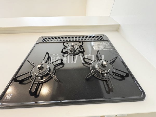 1号棟　キッチンコンロ　【沖縄市美里仲原町】