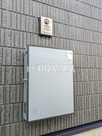 TVモニター付きインターホン・郵便ポスト　【練馬区貫井５丁目】