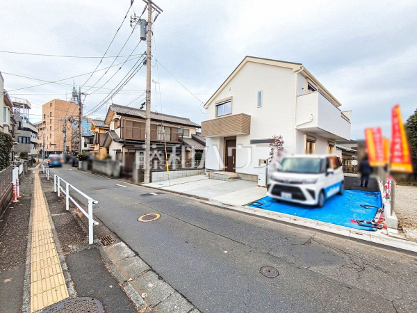 接道状況および現場風景　【八王子市東浅川町】