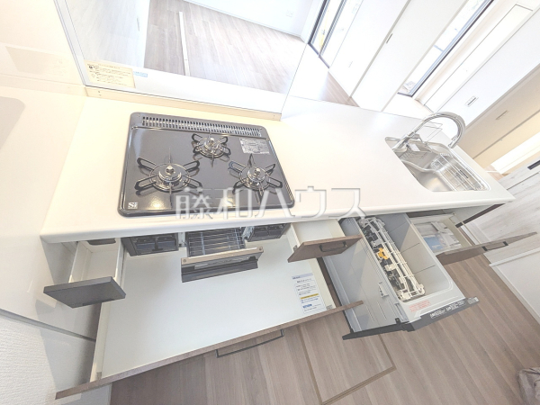 3号棟　キッチン　【調布市緑ケ丘１丁目】