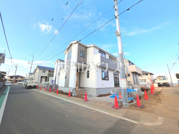 接道状況および現場風景　【東村山市秋津町３丁目】