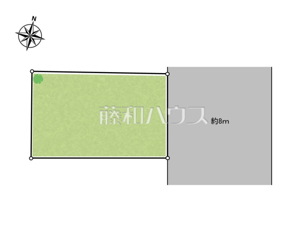 全体区画図　【練馬区関町北４丁目】