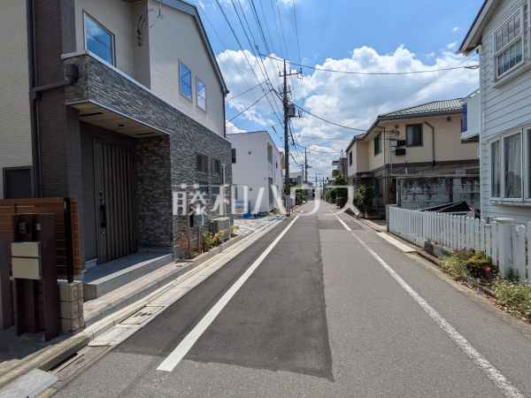 接道状況および現場風景　【杉並区下井草３丁目】