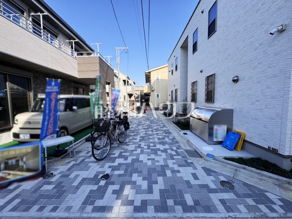 接道状況および現場風景　【杉並区下井草３丁目】