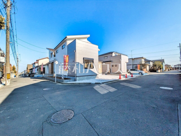 接道状況および現場風景　【八王子市めじろ台４丁目】