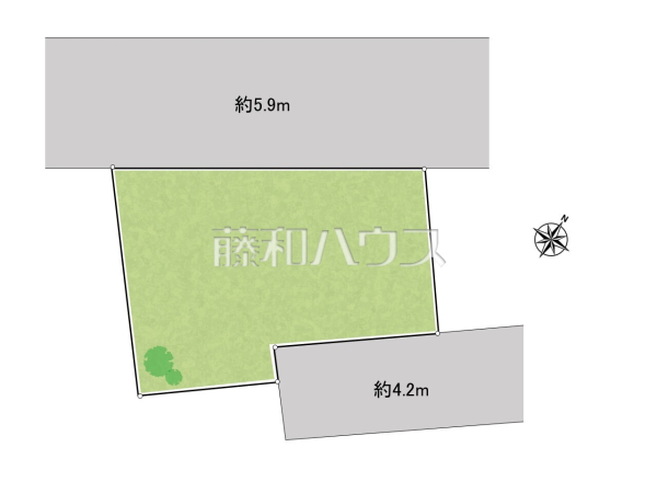 全体区画図　【富士見市渡戸１丁目】