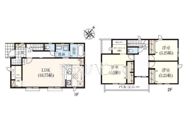 間取図　【富士見市渡戸１丁目】