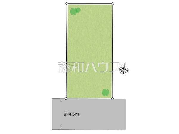 区画図　【名古屋市守山区鳥羽見２丁目】