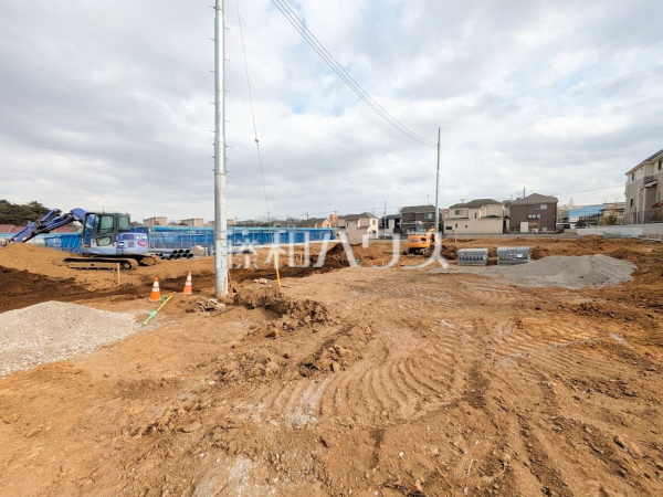 現場風景　【清瀬市下宿１丁目】 物件の事、諸費用の事など、小さな疑問もお気軽にご連絡・ご相談下さい。 