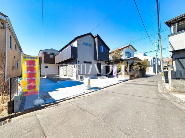 接道状況および現場風景　【八王子市長房町】