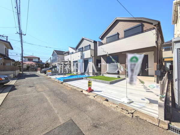 接道状況および現場風景　【東村山市富士見町３丁目】