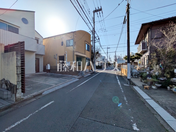 接道状況および現場風景　【杉並区南荻窪２丁目】