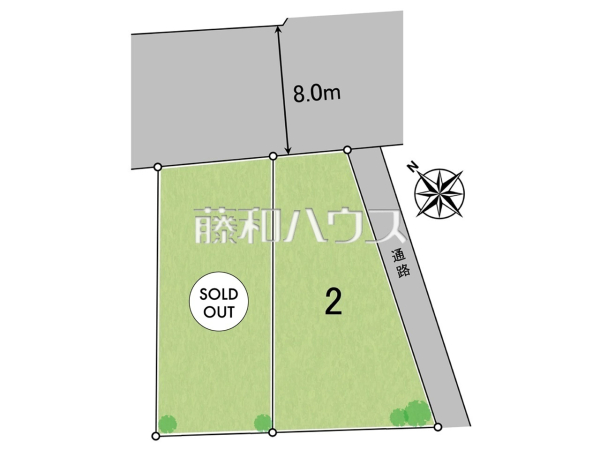全体区画図　【所沢市大字山口】 見学はしたいけど、なかなか時間が取れない・・・そんな方に出勤前や仕事終わりにマイホームを見学できるサポートをいたします。 