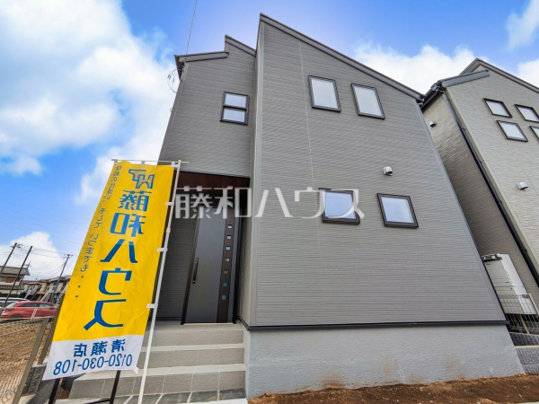 2号棟　外観　【所沢市大字山口】 堂々完成、いつでもご内覧いただけます！ぜひ実物をご覧いただきたく思います。喜んでご案内いたしますのでお気軽にお問合せ下さい。 