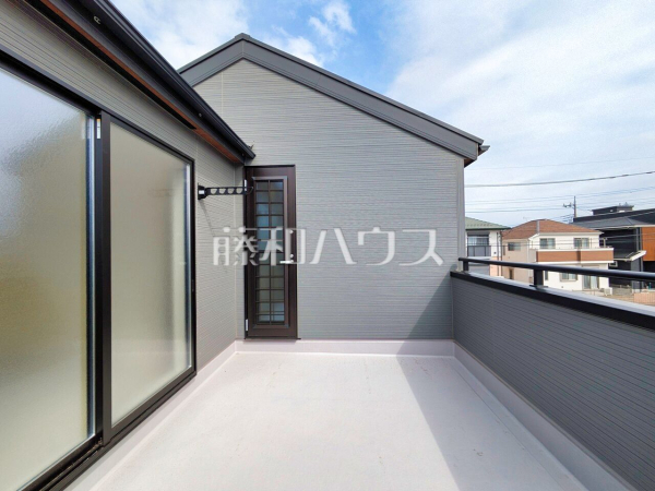 2号棟　バルコニー　【所沢市大字山口】