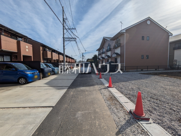 接道状況および現場風景　【岩倉市鈴井町中島】