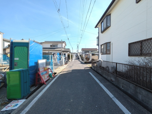 接道状況および現場風景　【名古屋市守山区小幡２丁目】