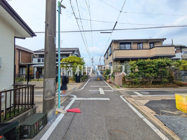 接道状況および現場風景　【名古屋市守山区小幡２丁目】