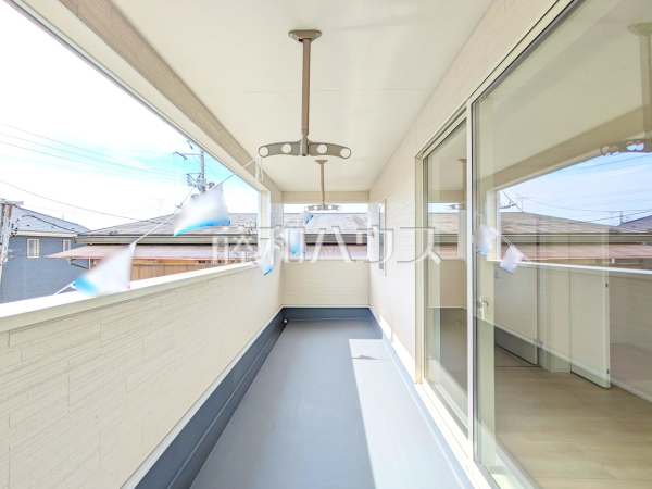 1号棟　バルコニー　【富士見市水谷東１丁目】