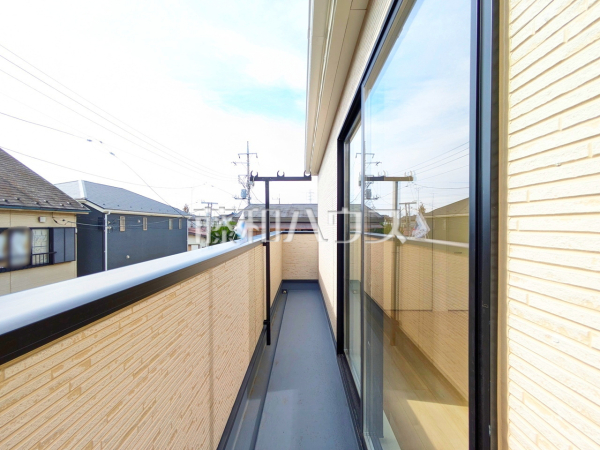 2号棟　バルコニー　【富士見市水谷東１丁目】