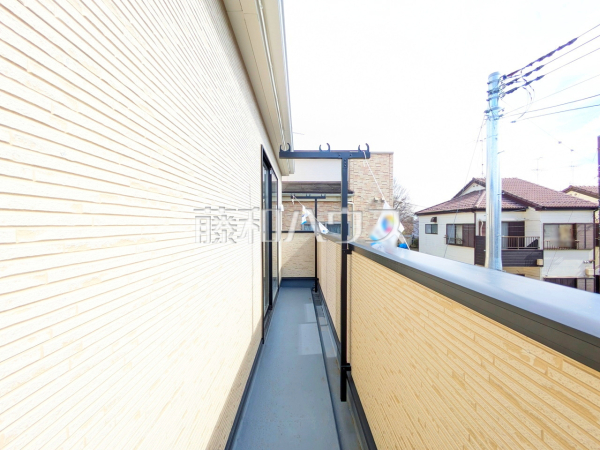2号棟　バルコニー　【富士見市水谷東１丁目】
