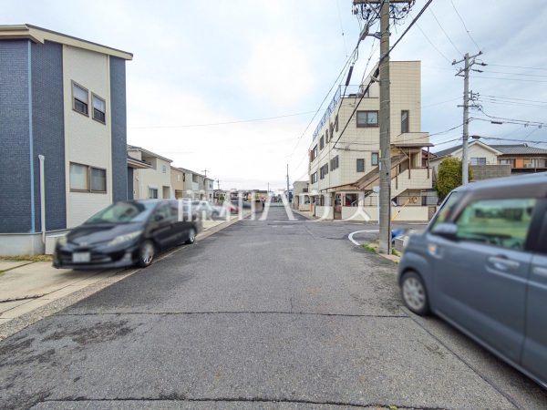 接道状況および現場風景　【春日井市林島町４丁目】