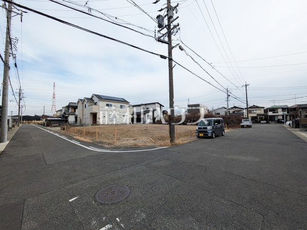接道状況および現場風景　【春日井市林島町４丁目】