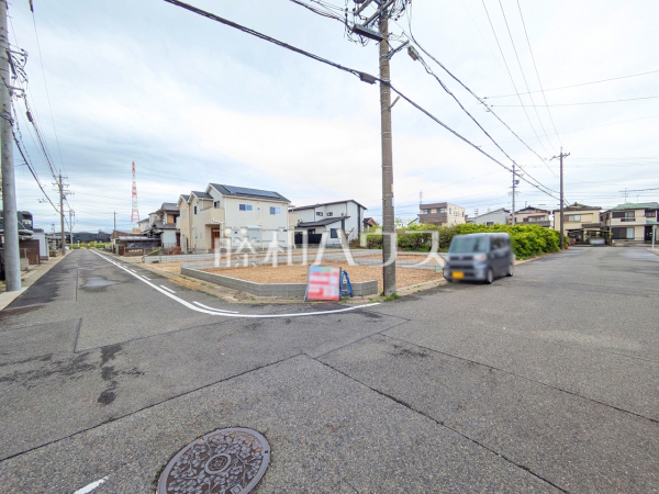 接道状況および現場風景　【春日井市林島町４丁目】