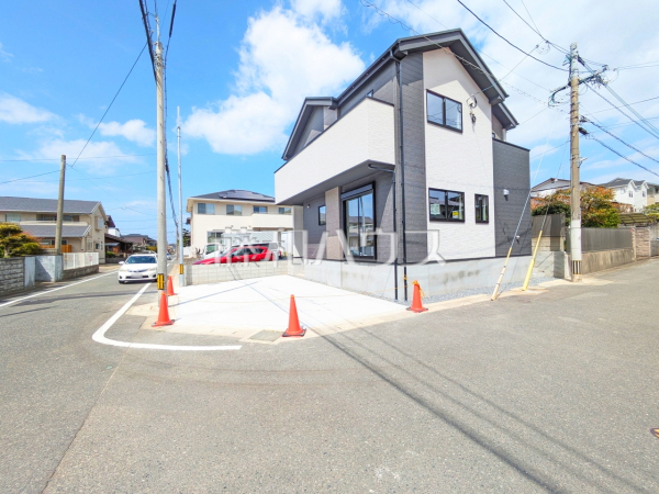 接道状況および現場風景　【福岡市南区長住７丁目】