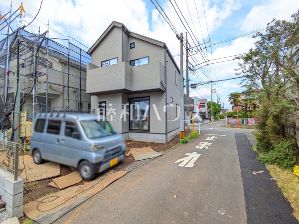 接道状況および現場風景　【立川市栄町３丁目】