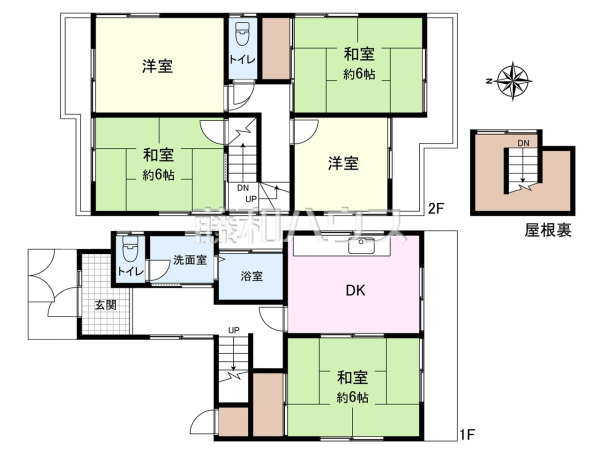 間取図　【立川市上砂町１丁目】