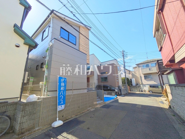 接道状況および現場風景　【西東京市中町５丁目】