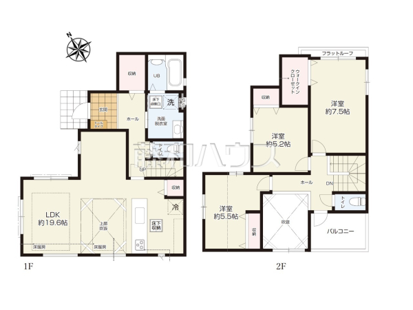 間取図　【西東京市中町５丁目】